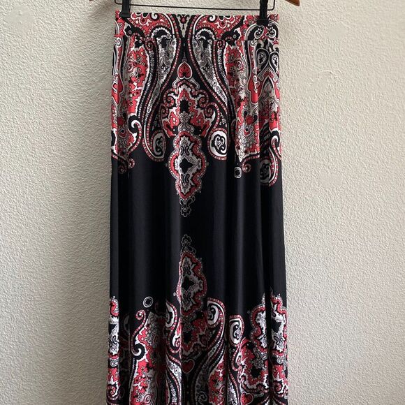 International Concepts Maxi Skirt Size Small 36 Inch Length EUC Work Casual - Picture 1 of 4